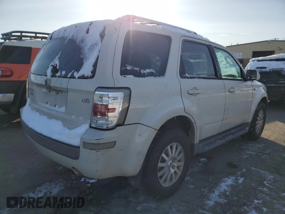 2009 Mercury Mariner Premier with VIN 4M2CU97G59KJ15603, listed as a Copart auction lot 88873995 with Not provided miles and Clean title. Bid and sale history available at DreamBid. Image 3.