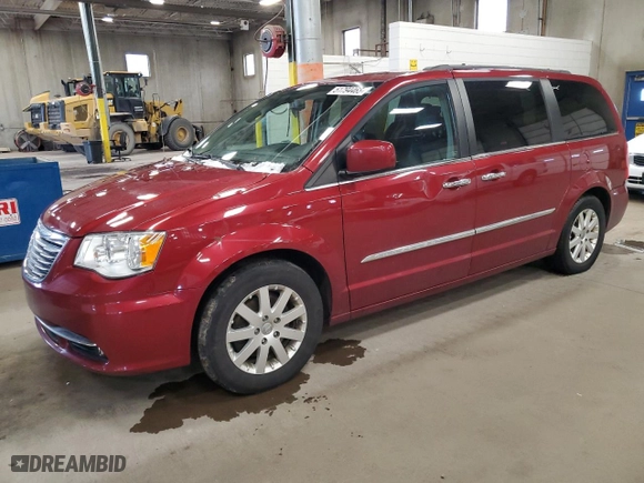 2015 Chrysler Town & Country Touring with VIN 2C4RC1BG7FR664583, listed as a Copart auction lot 51794465 with 126,048 mi miles and Salvage Title. Bid and sale history available at carsss.com. Image 1.