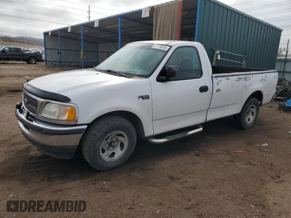1998 Ford F-150 with VIN 1FTZF1725WKB16536, listed as a Copart auction lot 51173615 with 150,676 mi miles and Clean title. Bid and sale history available at DreamBid. Image 1.