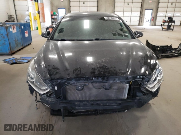 2019 Hyundai Sonata SE with VIN 5NPE24AF9KH762503, listed as a Copart auction lot 53690485 with 76,278 mi miles and Salvage Title. Bid and sale history available at carsss.com. Image 5.