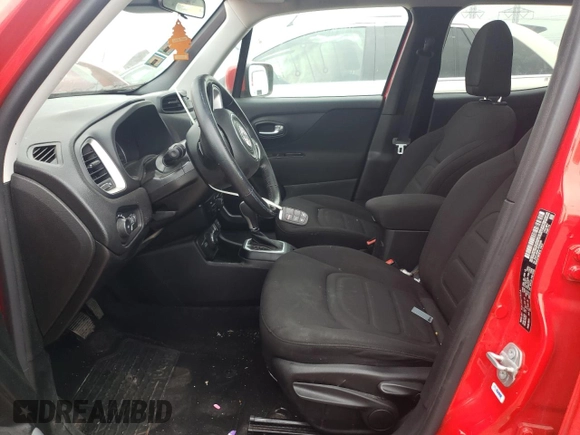 2018 Jeep Renegade Altitude with VIN ZACCJBBB1JPH82986, listed as a Copart auction lot 62943603 with 46,771 mi miles and Salvage title. Bid and sale history available at DreamBid. Image 7.