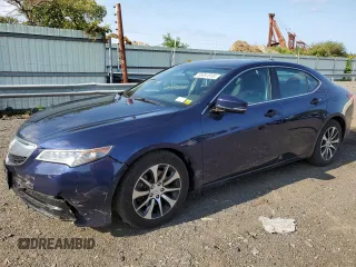 2017 Acura TLX with VIN 19UUB1F34HA008404, listed as a Copart auction lot 55491913 with 66,402 mi miles. Bid and sale history available at carsss.com. Image 1.
