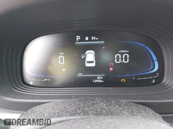 2024 Hyundai Venue SEL with VIN KMHRC8A3XRU311992, listed as a IAAI auction lot 41922401 with 12,904 mi miles and . Bid and sale history available at DreamBid. Image 7.