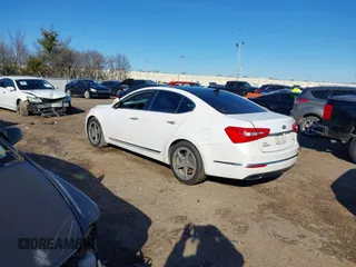 2014 Kia Cadenza Premium with VIN KNALN4D71E5147822, listed as a IAAI auction lot 41260097 with Not Provided miles. Bid and sale history available at carsss.com. Image 3.