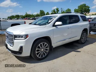 2021 GMC Acadia Denali z VIN 1GKKNPLS1MZ214730, wystawiony jako Copart lot #56895095 z przebiegiem 42 634 mil mil oraz Szkoda całkowita • Salvage title. Historia ofert i sprzedaży dostępna na DreamBid. Obrazek 1.