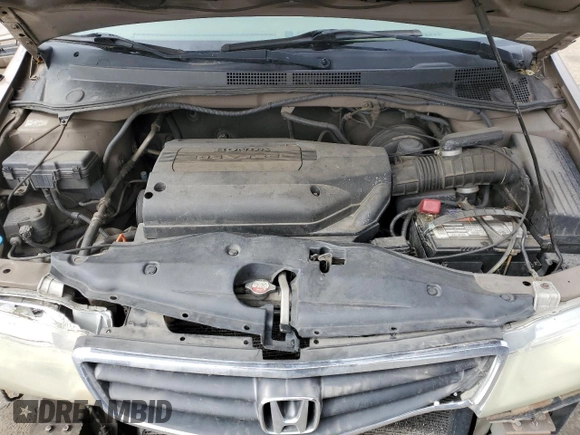 2003 Honda Odyssey EX-L with VIN 5FNRL18933B020997, listed as a Copart auction lot 49858395 with 264,091 mi miles and Salvage Title. Bid and sale history available at DreamBid. Image 12.