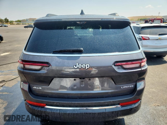 2024 Jeep Grand Cherokee Limited with VIN 1C4RJKBG1R8603337, listed as a Copart auction lot 64798465 with 19,212 mi miles and Clean title. Bid and sale history available at DreamBid. Image 6.