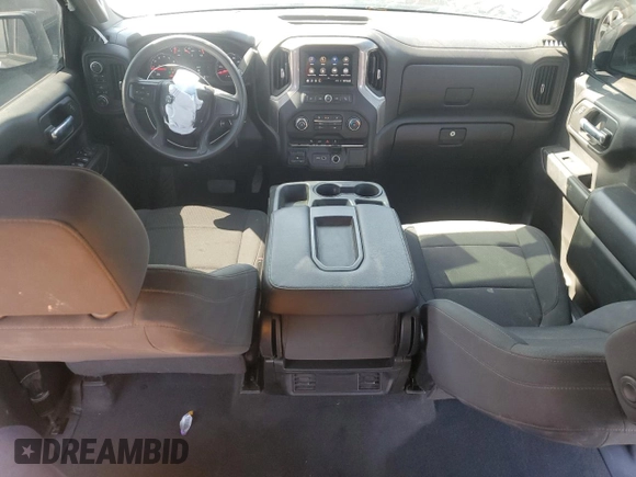 2021 Chevrolet Silverado 1500 Custom Trail Boss with VIN 1GCPYCEF5MZ430436, listed as a Copart auction lot 52027245 with 60,656 mi miles and Salvage Title. Bid and sale history available at DreamBid. Image 8.