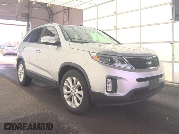 2014 Kia Sorento EX with VIN 5XYKU4A78EG524367, listed as a Copart auction lot 54801175 with 188,097 mi miles and Clean Title. Bid and sale history available at carsss.com. Image 1.