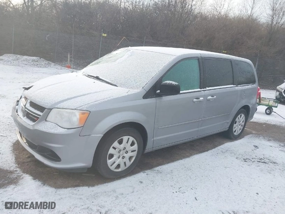 2014 Dodge Grand Caravan SE with VIN 2C4RDGBG1ER292057, listed as a IAAI auction lot 41487318 with 161,202 mi miles. Bid and sale history available at carsss.com. Image 2.