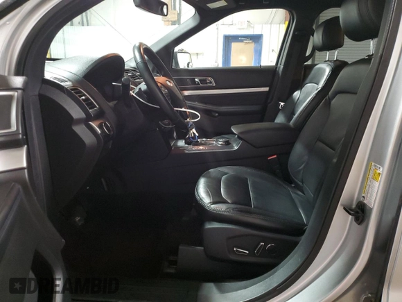 2017 Ford Explorer XLT with VIN 1FM5K8D80HGD76033, listed as a Copart auction lot 49769835 with 96,924 mi miles and Salvage Title. Bid and sale history available at DreamBid. Image 7.