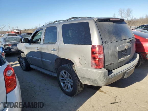 2012 Chevrolet Tahoe LTZ with VIN 1GNSKCE00CR291331, listed as a Copart auction lot 42496565 with Not provided miles and Salvage title. Bid and sale history available at DreamBid. Image 2.