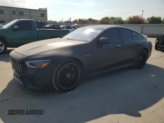 2019 Mercedes-Benz AMG GT 63 S z VIN WDD7X8KB8KA005716, wystawiony jako Copart lot #63675264 z przebiegiem 54 154 mil mil oraz Czysty tytuł • Clean title. Historia ofert i sprzedaży dostępna na DreamBid. Obrazek 1.
