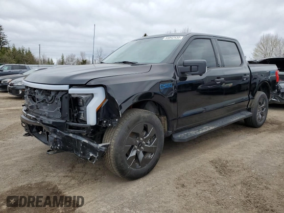 2024 Ford F-150 Lightning XLT z VIN 1FTVW3LK0RWG05326, wystawiony jako Copart lot #55842435 z przebiegiem 23 914 mil mil oraz Czysty tytuł • Clean title. Historia ofert i sprzedaży dostępna na DreamBid. Obrazek 1.