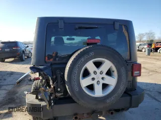 2013 Jeep Wrangler Sport with VIN 1C4AJWAG2DL699264, listed as a Copart auction lot 46889475 with 109,485 mi miles and Salvage Title. Bid and sale history available at carsss.com. Image 6.