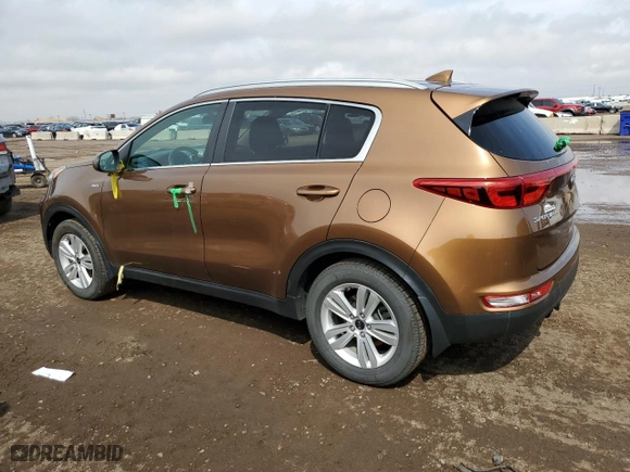 2017 Kia Sportage LX with VIN KNDPMCAC3H7260683, listed as a Copart auction lot 50759275 with 92,027 mi miles and Salvage Title. Bid and sale history available at carsss.com. Image 2.