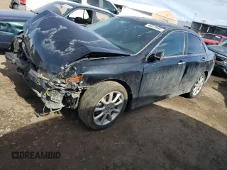 2006 Acura TSX Navi with VIN JH4CL969X6C001516, listed as a Copart auction lot 46672055 with 0 mi miles and Salvage Title. Bid and sale history available at carsss.com. Image 1.