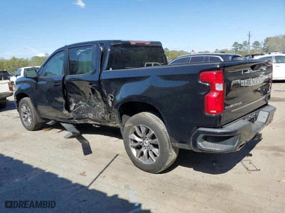 2019 Chevrolet Silverado 1500 RST with VIN 1GCUYEED2KZ119086, listed as a Copart auction lot 50295975 with 47,711 mi miles and Salvage Title. Bid and sale history available at carsss.com. Image 2.