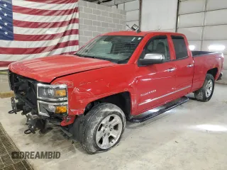 2014 Chevrolet Silverado 1500 LTZ with VIN 1GCVKSEC6EZ311790, listed as a Copart auction lot 89302785 with 164,208 mi miles and Salvage Title. Bid and sale history available at DreamBid. Image 1.