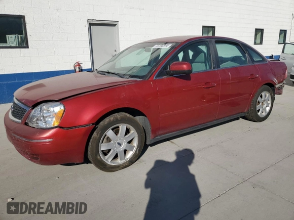 2005 Ford Five Hundred SE with VIN 1FAFP23115G159622, listed as a Copart auction lot 70700344 with 159,788 mi miles and Salvage Title. Bid and sale history available at carsss.com. Image 1.