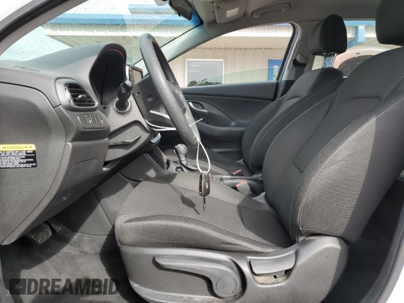 2018 Hyundai Elantra GT with VIN KMHH35LE6JU066203, listed as a Copart auction lot 73211344 with 57,361 mi miles and Salvage Title. Bid and sale history available at carsss.com. Image 7.
