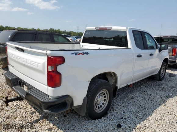 2019 Chevrolet Silverado 1500 Work Truck with VIN 1GCRYAEF8KZ243590, listed as a Copart auction lot 70807034 with 226,952 mi miles and Clean Title. Bid and sale history available at carsss.com. Image 3.