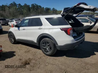 2025 Ford Explorer ST-Line with VIN 1FMUK7KH9SGA88477, listed as a Copart auction lot 49815455 with 3,822 mi miles and Salvage title. Bid and sale history available at DreamBid. Image 2.