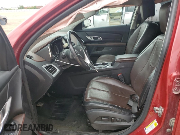 2013 GMC Terrain SLT with VIN 2GKFLVEK8D6420843, listed as a Copart auction lot 57419395 with 134,807 mi miles and Salvage title. Bid and sale history available at DreamBid. Image 7.