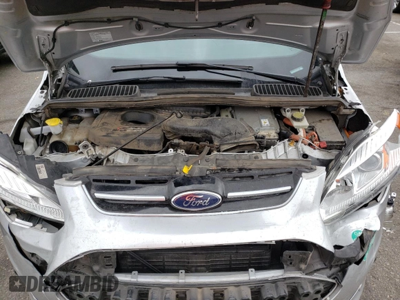 2017 Ford C-Max Energi Titanium with VIN 1FADP5FU3HL102770, listed as a Copart auction lot 56334723 with 77,388 mi miles. Bid and sale history available at carsss.com. Image 11.