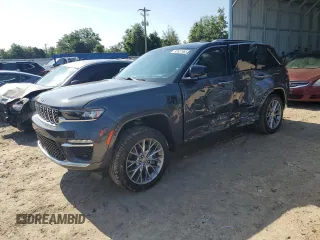 2022 Jeep Grand Cherokee Summit with VIN 1C4RJYE67N8716998, listed as a Copart auction lot 62627965 with 23,887 mi miles and Salvage title. Bid and sale history available at DreamBid. Image 1.