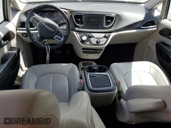 2017 Chrysler Pacifica Touring L Plus with VIN 2C4RC1EG8HR721033, listed as a Copart auction lot 52007375 with 85,287 mi miles and Salvage Title. Bid and sale history available at DreamBid. Image 8.