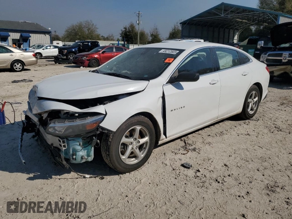 2018 Chevrolet Malibu LS with VIN 1G1ZB5ST9JF213851, listed as a Copart auction lot 49212805 with 179,252 mi miles and Salvage Title. Bid and sale history available at DreamBid. Image 1.