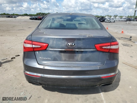 2014 Kia Cadenza Premium with VIN KNALN4D79E5134770, listed as a Copart auction lot 73569374 with 141,599 mi miles and Salvage Title. Bid and sale history available at carsss.com. Image 6.