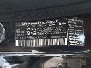 2011 Mercedes-Benz C 300 Sport z VIN WDDGF8BB6BR133621, wystawiony jako IAAI lot #42561902 z przebiegiem 106 078 mil mil oraz . Historia ofert i sprzedaży dostępna na DreamBid. Obrazek 9.