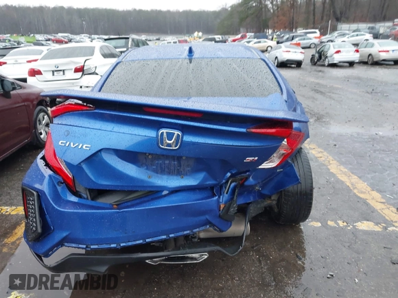 2017 Honda Civic Sedan Si with VIN 2HGFC1E52HH703751, listed as a IAAI auction lot 41561240 with 110,000 mi miles. Bid and sale history available at carsss.com. Image 16.