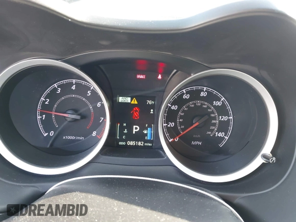 2017 Mitsubishi Lancer ES with VIN JA32V2FWXHU000916, listed as a IAAI auction lot 41727166 with 85,182 mi miles. Bid and sale history available at carsss.com. Image 7.