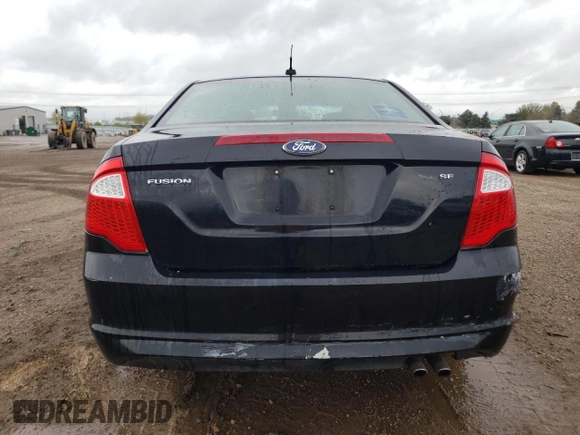 2012 Ford Fusion SE with VIN 3FAHP0HA1CR399474, listed as a Copart auction lot 54873525 with 189,389 mi miles and Salvage title. Bid and sale history available at DreamBid. Image 6.
