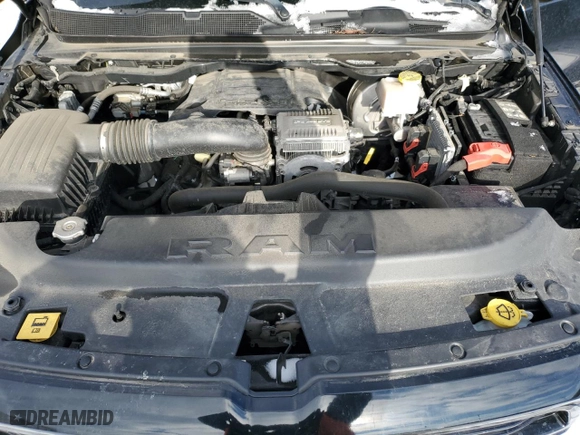 2020 Ram 1500 Big Horn with VIN 1C6SRFFT2LN395428, listed as a Copart auction lot 46041675 with 44,411 mi miles and Salvage Title. Bid and sale history available at carsss.com. Image 11.
