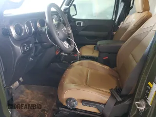 2023 Jeep Gladiator Rubicon with VIN 1C6JJTBGXPL537729, listed as a Copart auction lot 53788625 with 17,568 mi miles and Salvage title. Bid and sale history available at DreamBid. Image 7.