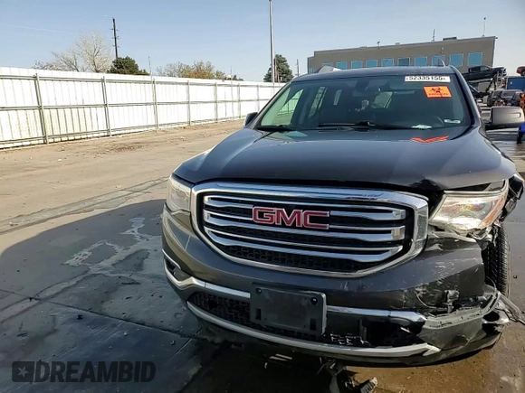 2018 GMC Acadia SLT z VIN 1GKKNULSXJZ192527, wystawiony jako Copart lot #52335155 z przebiegiem Nie podano mil oraz Szkoda całkowita • Salvage title. Historia ofert i sprzedaży dostępna na DreamBid. Obrazek 14.