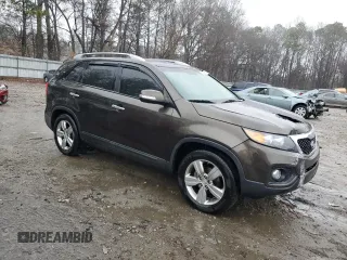 2012 Kia Sorento EX with VIN 5XYKU4A28CG202183, listed as a Copart auction lot 43181465 with 176,890 mi miles and Salvage Title. Bid and sale history available at carsss.com. Image 4.