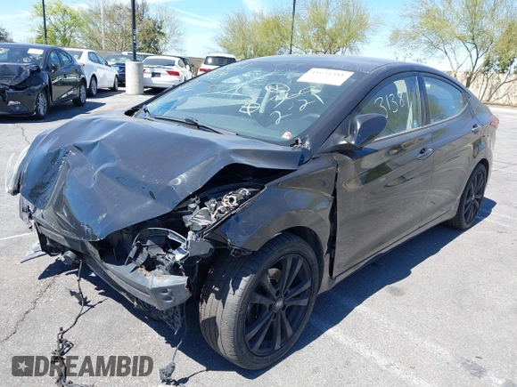 2016 Hyundai Elantra SE z VIN 5NPDH4AE0GH687456, wystawiony jako IAAI lot #41631381 z przebiegiem 122 318 mil mil oraz . Historia ofert i sprzedaży dostępna na DreamBid. Obrazek 2.