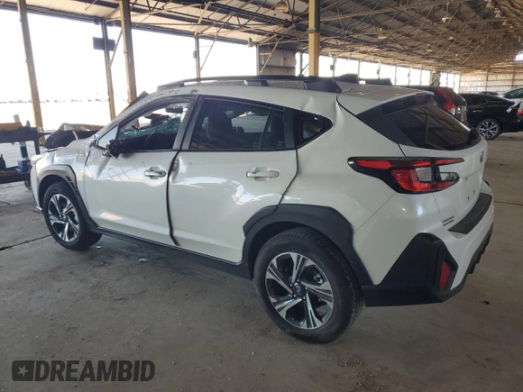 2024 Subaru Crosstrek Premium с VIN JF2GUADC0R8305026, выставлен на аукционе Copart как лот 54428795 с пробегом 19 417 миль миль и Списание • Salvage title. История ставок и продаж доступна на DreamBid. Изображение 2.