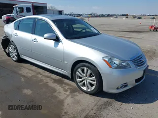 2010 Infiniti M with VIN JN1CY0AR1AM961741, listed as a IAAI auction lot 41905630 with 100,170 mi miles. Bid and sale history available at carsss.com. Image 1.