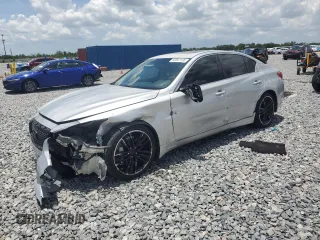 2015 Infiniti Q50 Sport с VIN JN1BV7AP1FM334010, выставлен на аукционе Copart как лот 63941165 с пробегом 122 432 миль миль и Списание • Salvage title. История ставок и продаж доступна на DreamBid. Изображение 1.