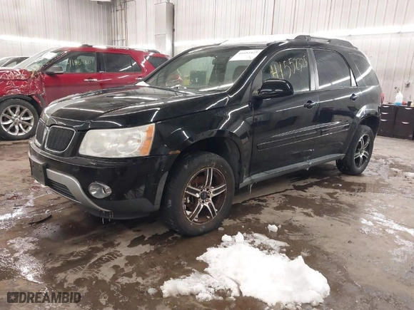 2007 Pontiac Torrent with VIN 2CKDL73F976074609, listed as a IAAI auction lot 41552325 with 131300 miles. Bid and sale history available at carsss.com. Image 2.