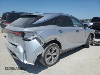 2024 Lexus RX with VIN JTJCHMAA9R2012022, listed as a Copart auction lot 67394304 with 15,733 mi miles and Salvage Title. Bid and sale history available at carsss.com. Image 3.