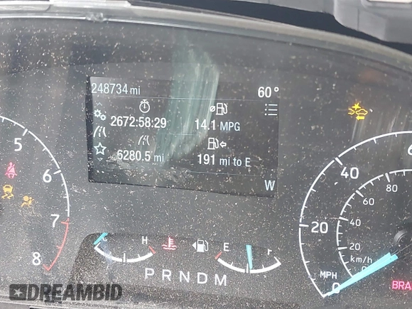 2020 Ford Transit Cargo z VIN 1FTBR1C83LKB20325, wystawiony jako IAAI lot #42316284 z przebiegiem 248 734 mil mil oraz . Historia ofert i sprzedaży dostępna na DreamBid. Obrazek 15.