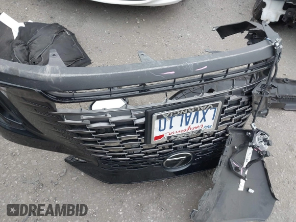 2024 Lexus RX 350h with VIN 2T2BBMCA6RC047627, listed as a IAAI auction lot 41748665 with 12,183 mi miles and . Bid and sale history available at DreamBid. Image 18.
