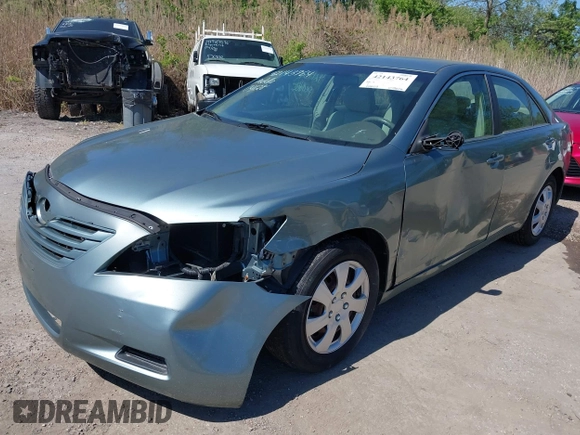 2008 Toyota Camry LE with VIN 4T1BE46K18U760223, listed as a IAAI auction lot 42143764 with 102,938 mi miles. Bid and sale history available at carsss.com. Image 14.